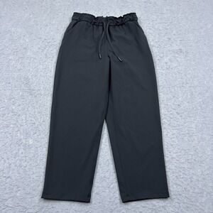 Lululemon Pants Women's 6 Black Keep Moving Crop High Rise 23" Stretch W6BO5S